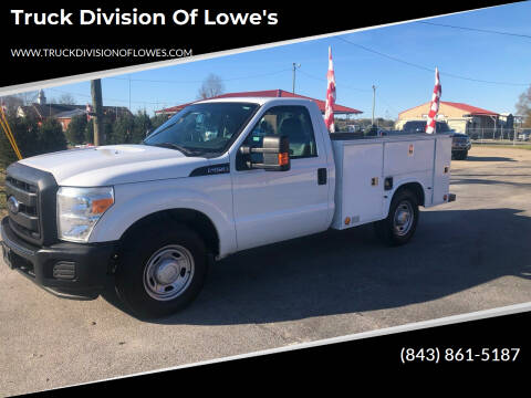 2014 Ford F-250 Super Duty for sale at Truck Division Of Lowe's in Darlington SC