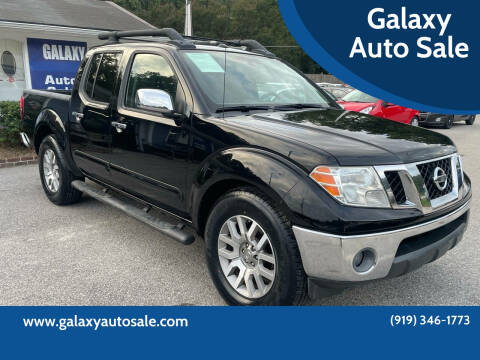 2012 Nissan Frontier for sale at Galaxy Auto Sale in Fuquay Varina NC