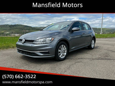 2019 Volkswagen Golf for sale at Mansfield Motors in Mansfield PA