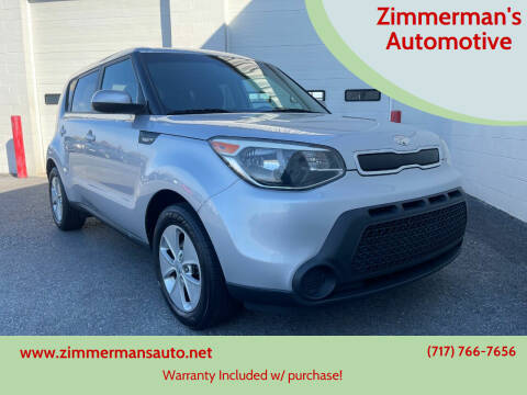 2014 Kia Soul for sale at Zimmerman's Automotive in Mechanicsburg PA