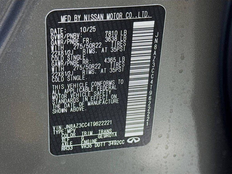 2026 Infiniti QX80 Autograph