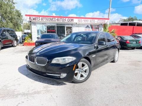 2011 BMW 5 Series for sale at Always Approved Autos in Tampa FL