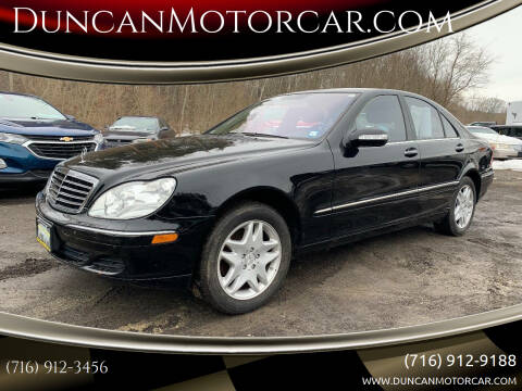 2006 Mercedes-Benz S-Class for sale at DuncanMotorcar.com in Buffalo NY