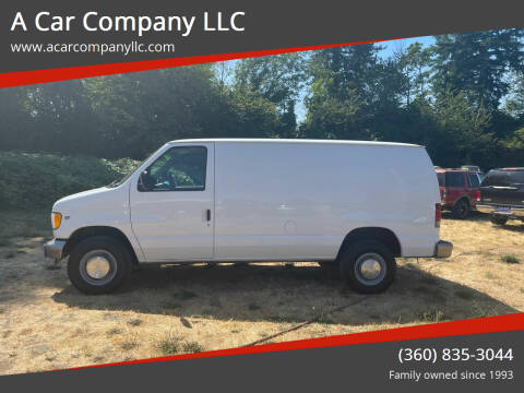 2002 Ford E-Series Cargo for sale at A Car Company LLC in Washougal WA