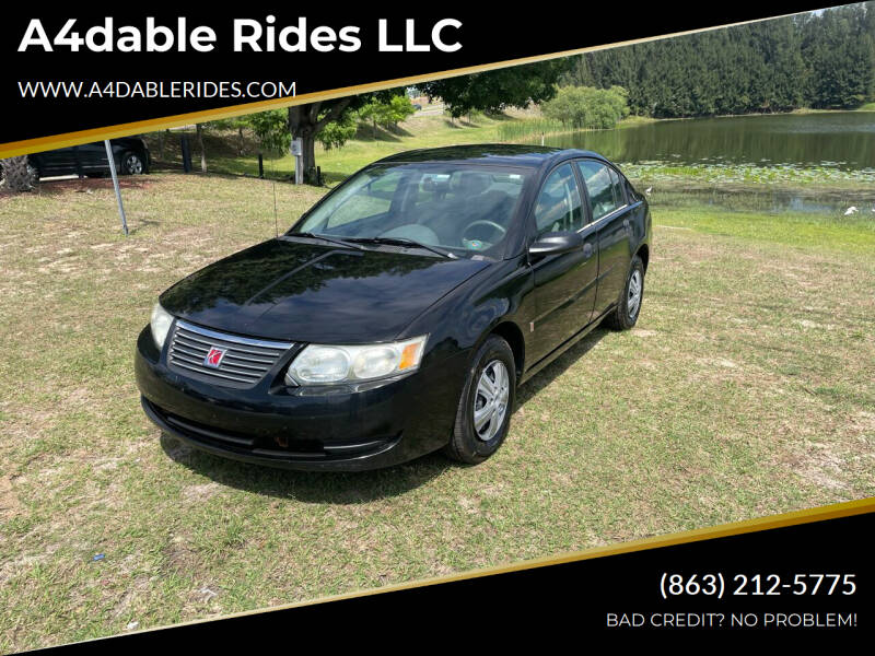 2005 Saturn Ion for sale at A4dable Rides LLC in Haines City FL