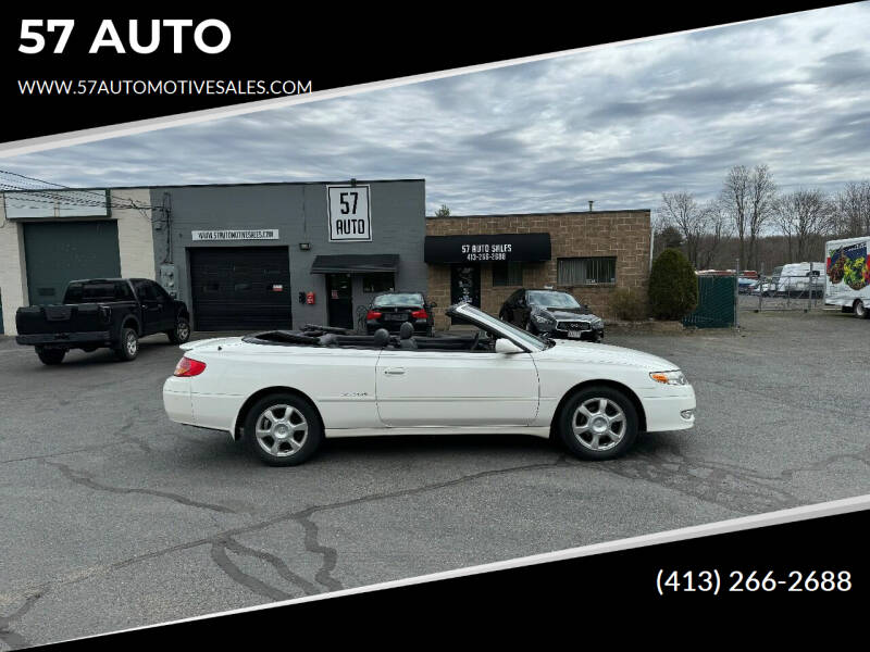 2002 Toyota Camry Solara for sale at 57 AUTO in Feeding Hills MA