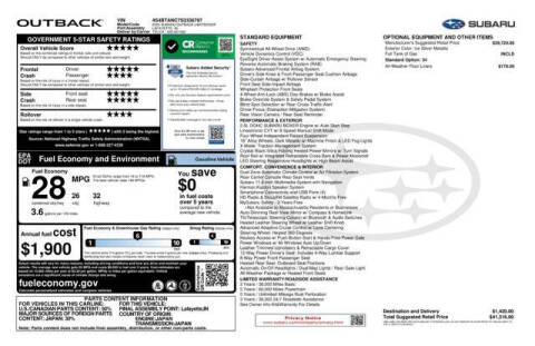 2025 Subaru Outback Limited