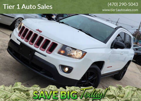 2017 Jeep Compass for sale at Tier 1 Auto Sales in Gainesville GA