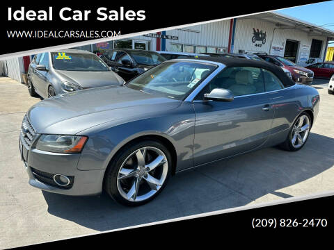 2012 Audi A5 for sale at Ideal Car Sales in Los Banos CA