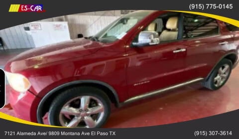 2011 Dodge Durango for sale at Escar Auto in El Paso TX