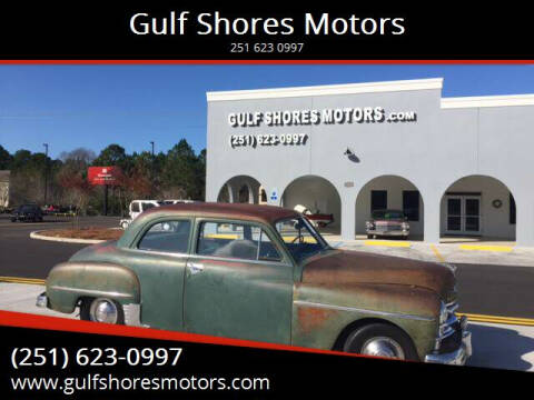 1950 Plymouth Deluxe for sale at Gulf Shores Motors in Gulf Shores AL