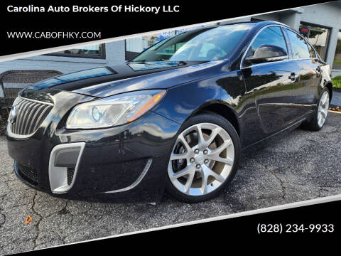 2012 Buick Regal for sale at Carolina Auto Brokers of Hickory LLC in Newton NC