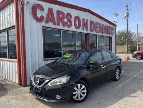 2017 Nissan Sentra for sale at Cars On Demand 2 in Pasadena TX