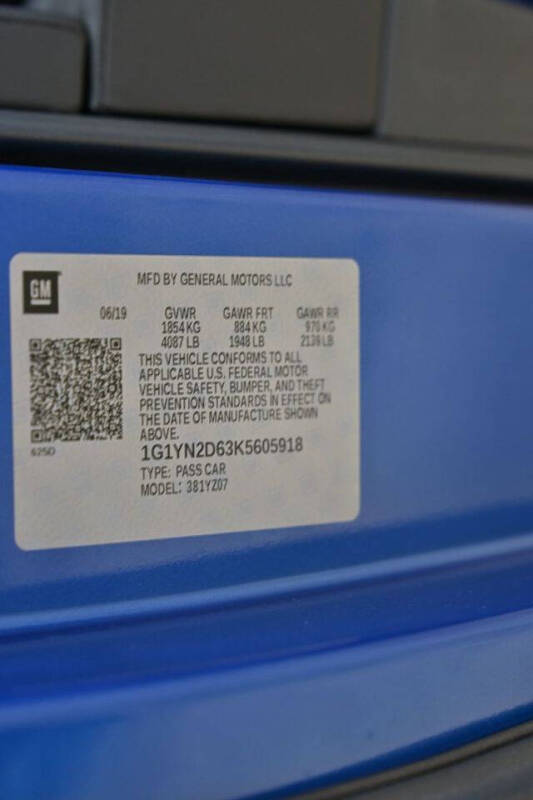 2019 Chevrolet Corvette Z06