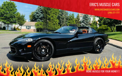 2000 Dodge Viper for sale at Eric's Muscle Cars in Clarksburg MD