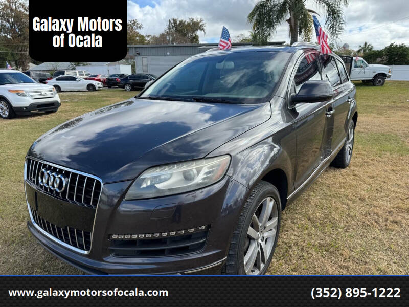 2014 Audi Q7 for sale at Galaxy Motors of Ocala in Ocala FL