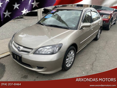 2004 Honda Civic for sale at ARXONDAS MOTORS in Yonkers NY