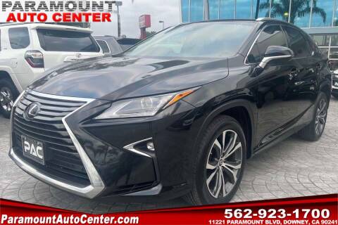 2018 Lexus RX 350 for sale at PARAMOUNT AUTO CENTER in Downey CA