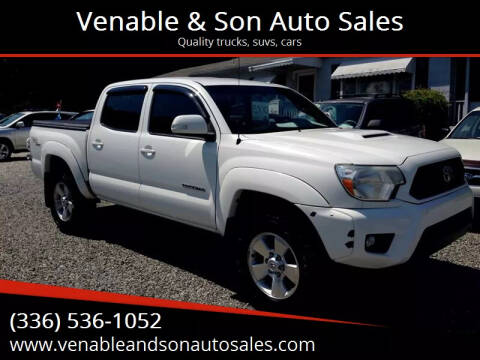 2012 Toyota Tacoma for sale at Venable & Son Auto Sales in Walnut Cove NC