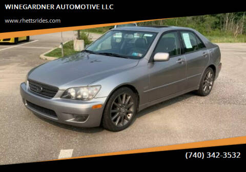 2004 Lexus IS 300 for sale at WINEGARDNER AUTOMOTIVE LLC in New Lexington OH