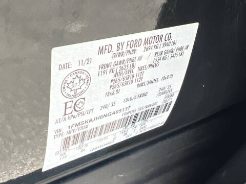 2022 Ford Explorer Timberline