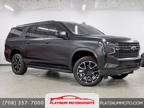 2021 Chevrolet Suburban for sale at PLATINUM MOTORSPORTS INC. in Hickory Hills IL