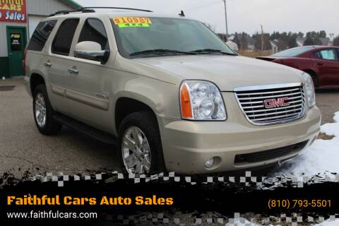 2008 GMC Yukon for sale at Faithful Cars Auto Sales in North Branch MI