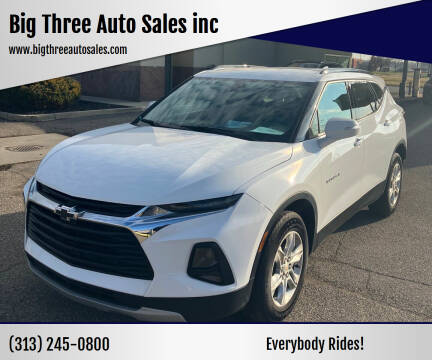 2020 Chevrolet Blazer for sale at Big Three Auto Sales inc in Detroit MI