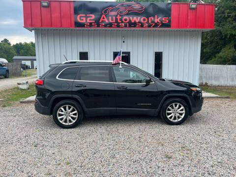 2015 Jeep Cherokee for sale at G2 Autoworks in Elm City NC