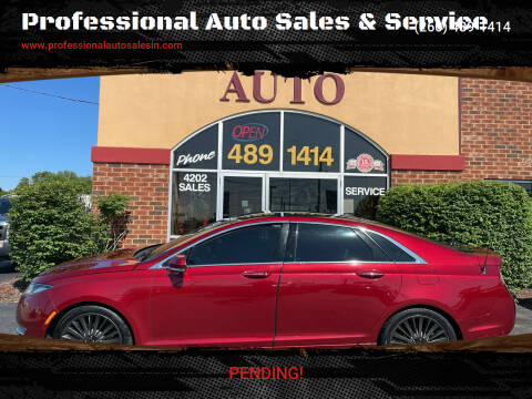 2013 Lincoln MKZ for sale at Professional Auto Sales & Service in Fort Wayne IN