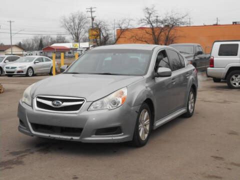 2011 Subaru Legacy for sale at MT MORRIS AUTO SALES INC in Mount Morris MI