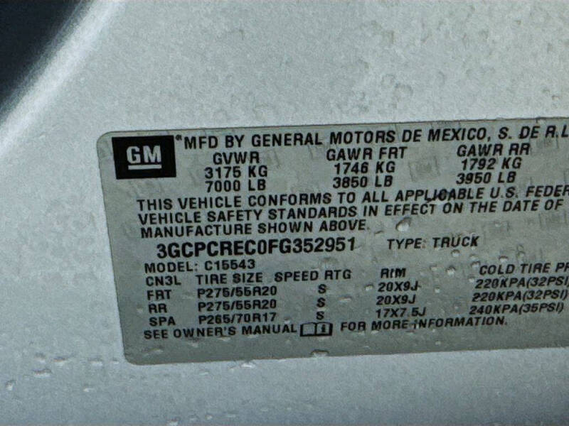 2015 Chevrolet Silverado 1500