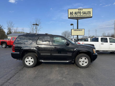2010 Chevrolet Tahoe for sale at AG Auto Sales in Ontario NY