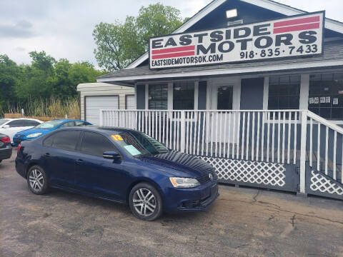 2012 Volkswagen Jetta for sale at EASTSIDE MOTORS in Tulsa OK