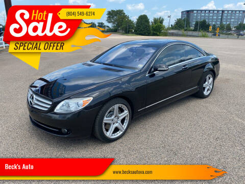 2007 Mercedes-Benz CL-Class for sale at Beck's Auto in Chesterfield VA