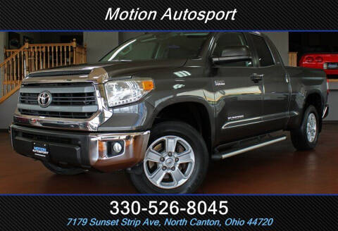2014 Toyota Tundra for sale at Motion Auto Sport in North Canton OH