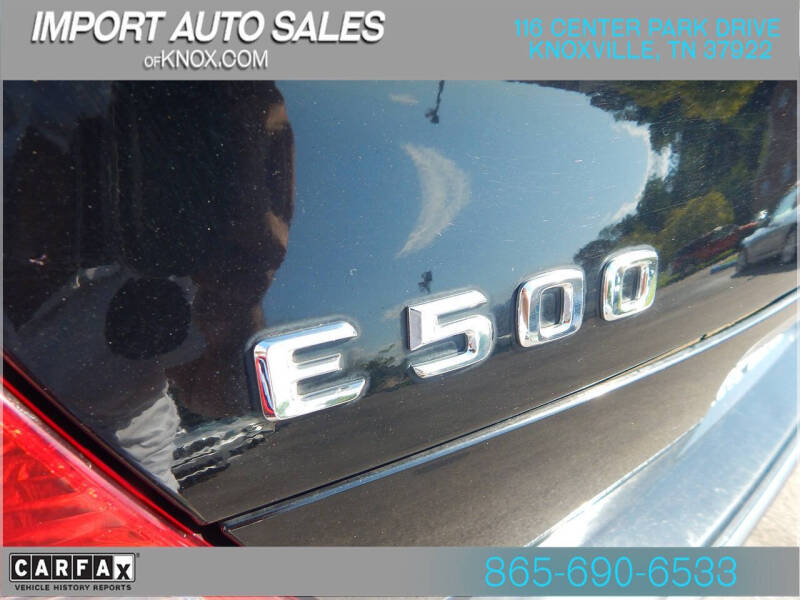 2004 Mercedes-Benz E-Class E 500
