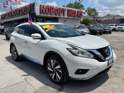 2016 Nissan Murano for sale at Giant Auto Mart in Houston TX