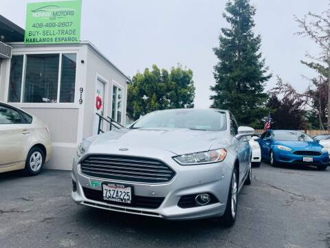 2016 Ford Fusion Energi for sale at Ronnie Motors LLC in San Jose CA
