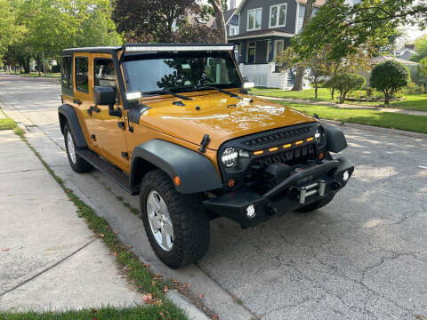 2014 Jeep Wrangler Unlimited for sale at RIVER AUTO SALES CORP in Maywood IL