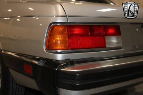 1984 BMW 6 Series 633CSi