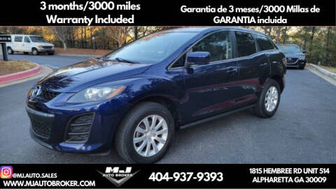 2010 Mazda CX-7 for sale at MJ AUTO BROKER in Alpharetta GA