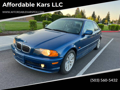 2001 BMW 3 Series for sale at Affordable Kars LLC in Portland OR