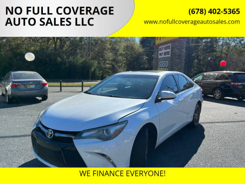2016 Toyota Camry for sale at NO FULL COVERAGE AUTO SALES LLC in Austell GA