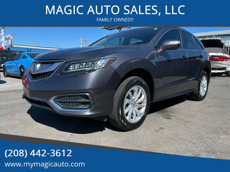 2017 Acura RDX for sale at MAGIC AUTO SALES, LLC in Nampa ID
