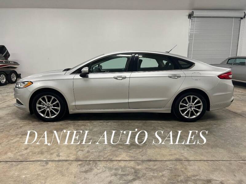 2017 Ford Fusion for sale at Daniel Used Auto Sales in Dallas GA