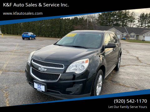 2013 Chevrolet Equinox for sale at K&F Auto Sales & Service Inc. in Fort Atkinson WI