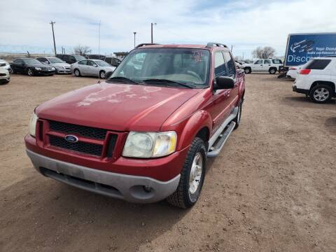 2002 Ford Explorer Sport Trac for sale at PYRAMID MOTORS - Fountain Lot in Fountain CO