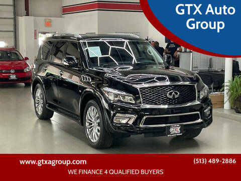 2017 Infiniti QX80 for sale at GTX Auto Group in West Chester OH