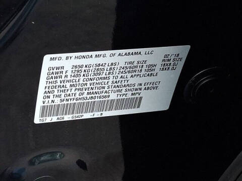 2018 Honda Pilot EX-L